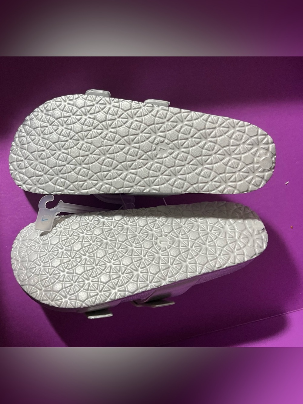 Shade & Shore - White - Double Strap - Buckle - Sandals - Picture 4 of 4
